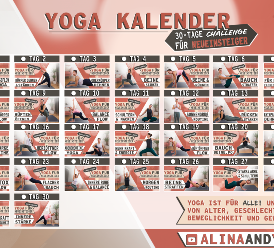 30 Tage Challenge Yoga Neueinsteiger